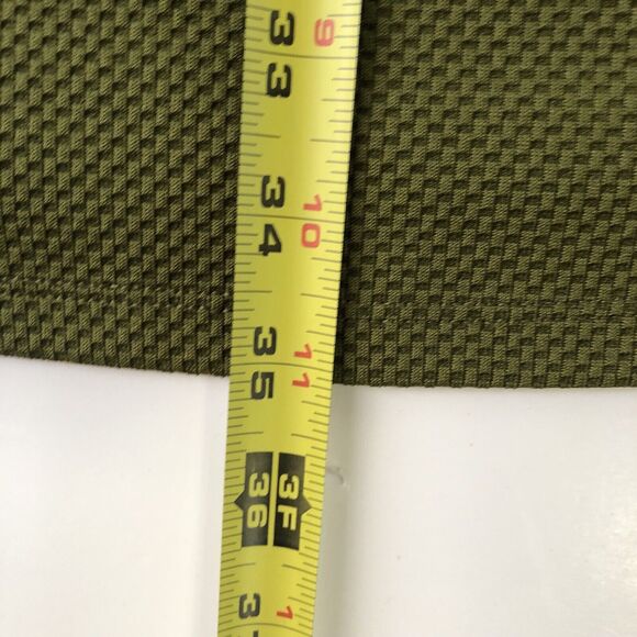 ASOS Women’s Textured 3/4 Sleeve Green Dress Size 12 - Picture 7 of 16